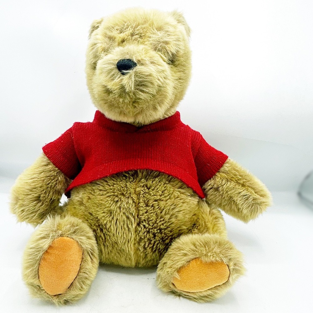 Gund Classic‎ Pooh Plush Winnie the Pooh Red Sweater 14" H